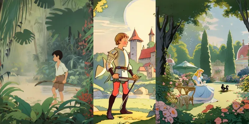 Retro Illustrations generated by undefined