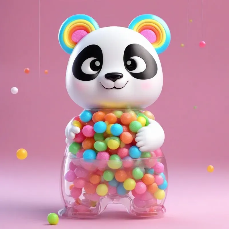 Candyland Dreams Neon Candy Girls In 3D