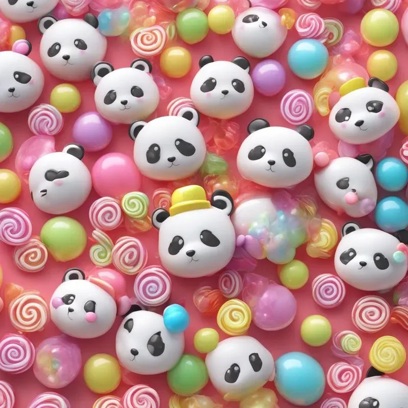 Candyland Dreams Neon Candy Girls In 3D