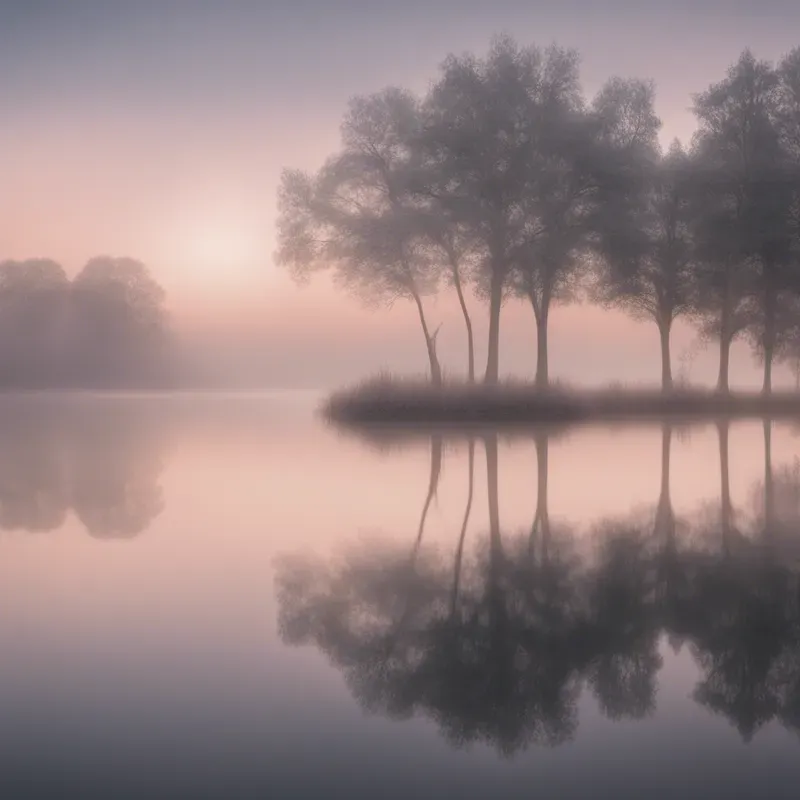 Tranquil Lake Reflections
