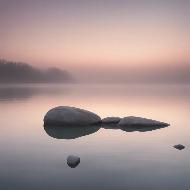Tranquil Lake Reflections