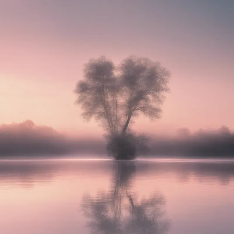 Tranquil Lake Reflections