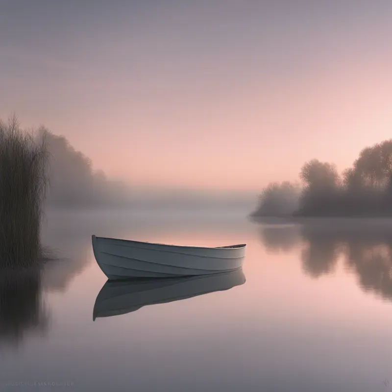 Tranquil Lake Reflections