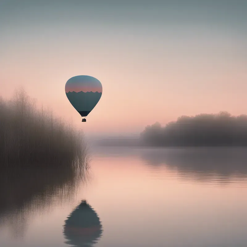 Tranquil Lake Reflections