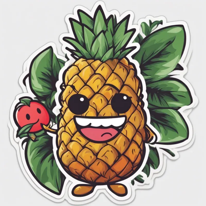 Cheerful Cherry Stickers