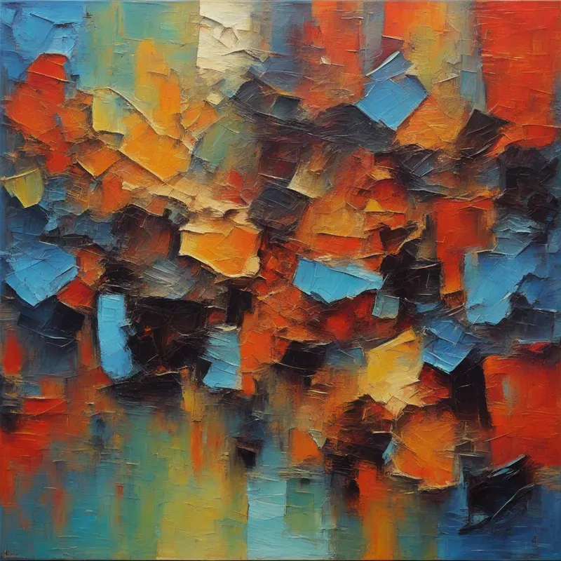 Surreal Impasto Symphonies