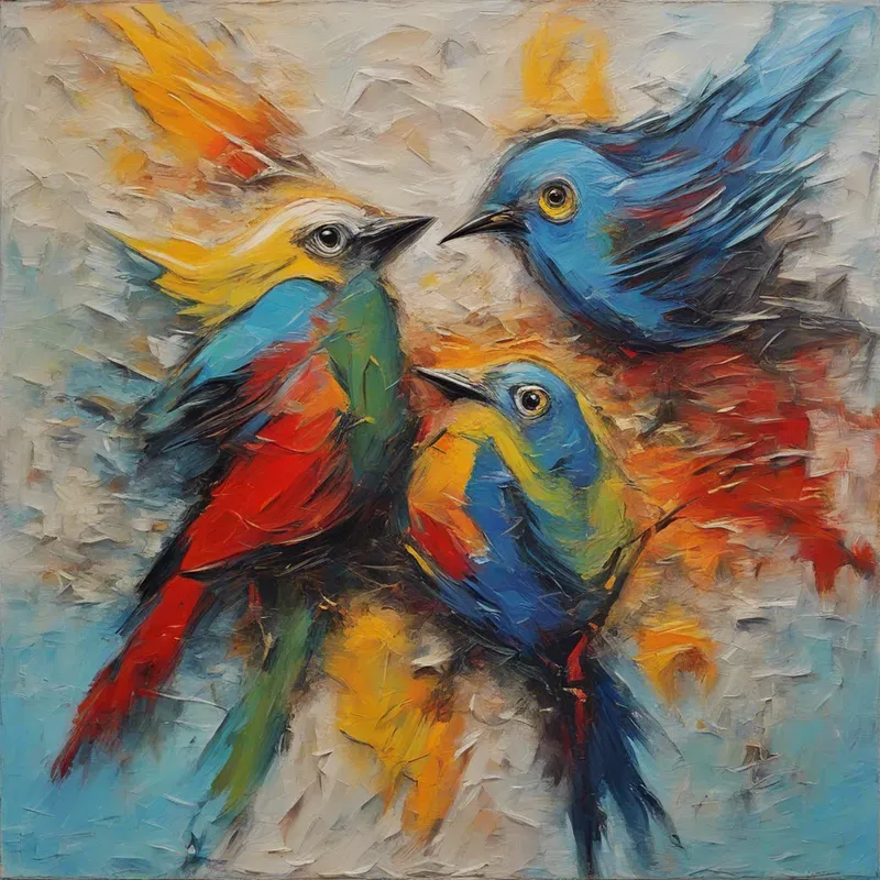 Surreal Impasto Symphonies