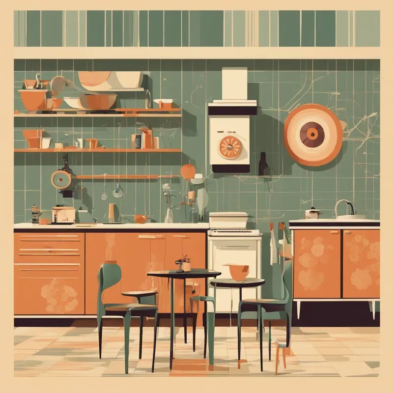 Midcentury Living Rooms Retro Vibes