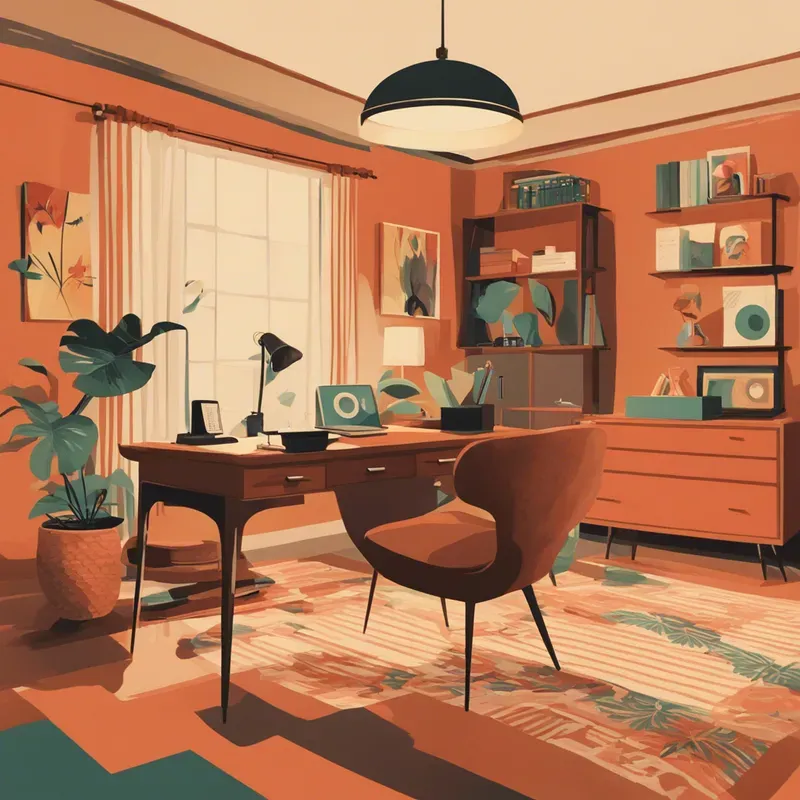 Midcentury Living Rooms Retro Vibes