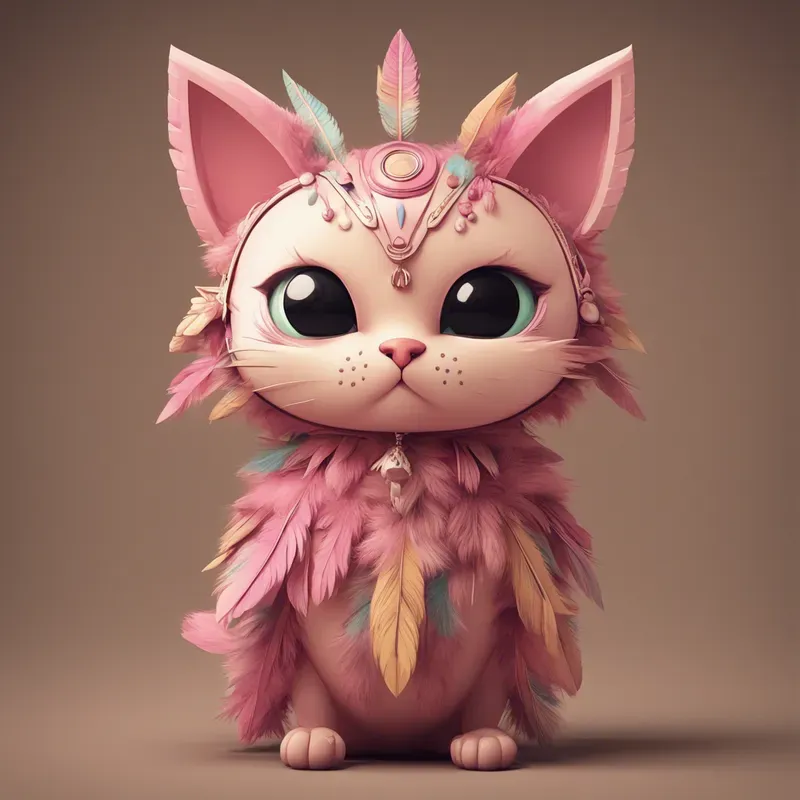 Feathered Spirit Dolls