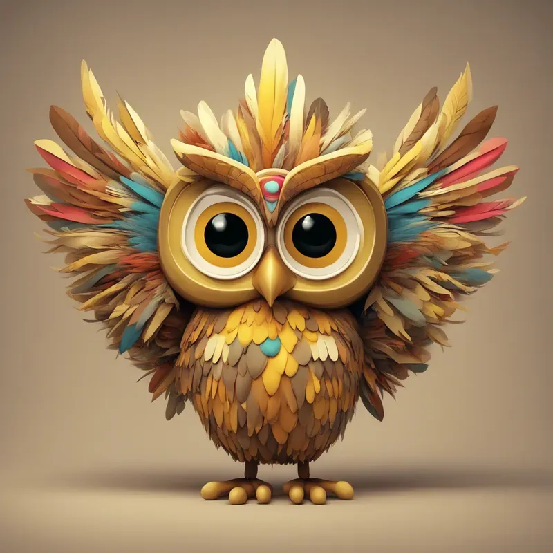 Feathered Spirit Dolls