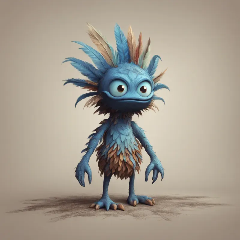 Feathered Spirit Dolls
