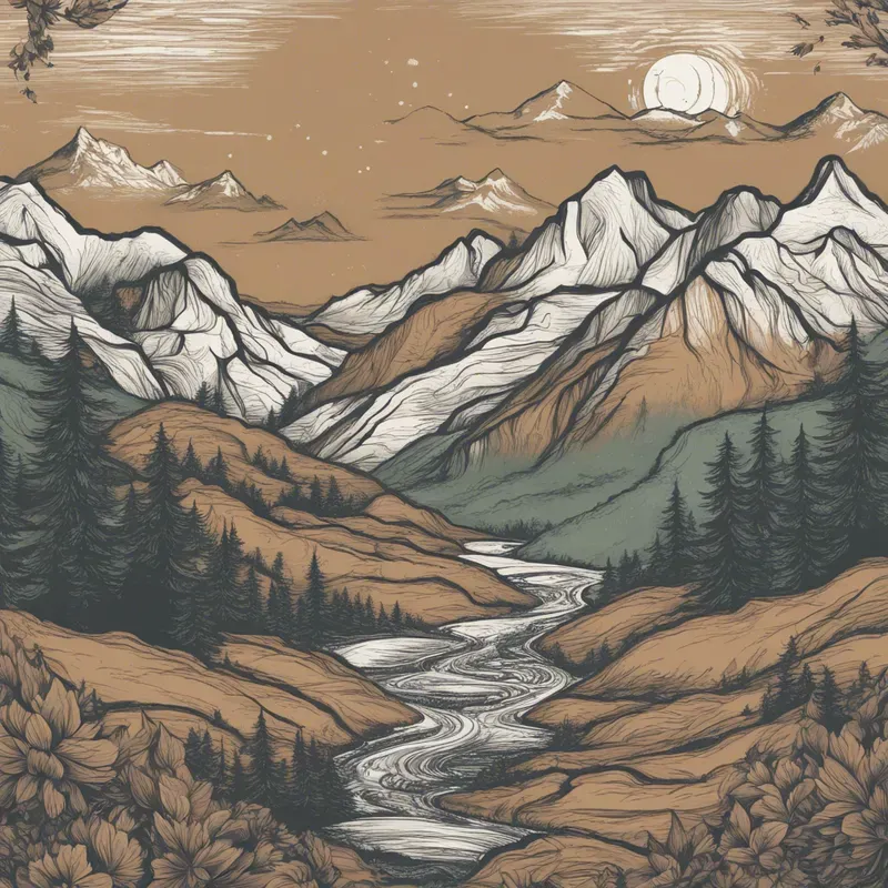 Tshirt Design Handdrawns