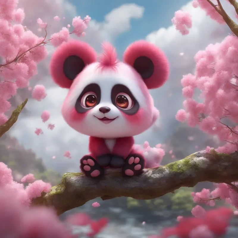 The Fluffy Pink Animals