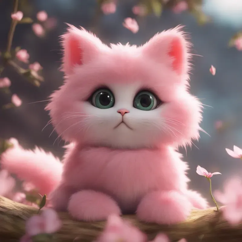 The Fluffy Pink Animals
