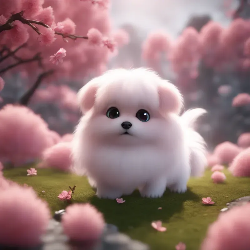 The Fluffy Pink Animals