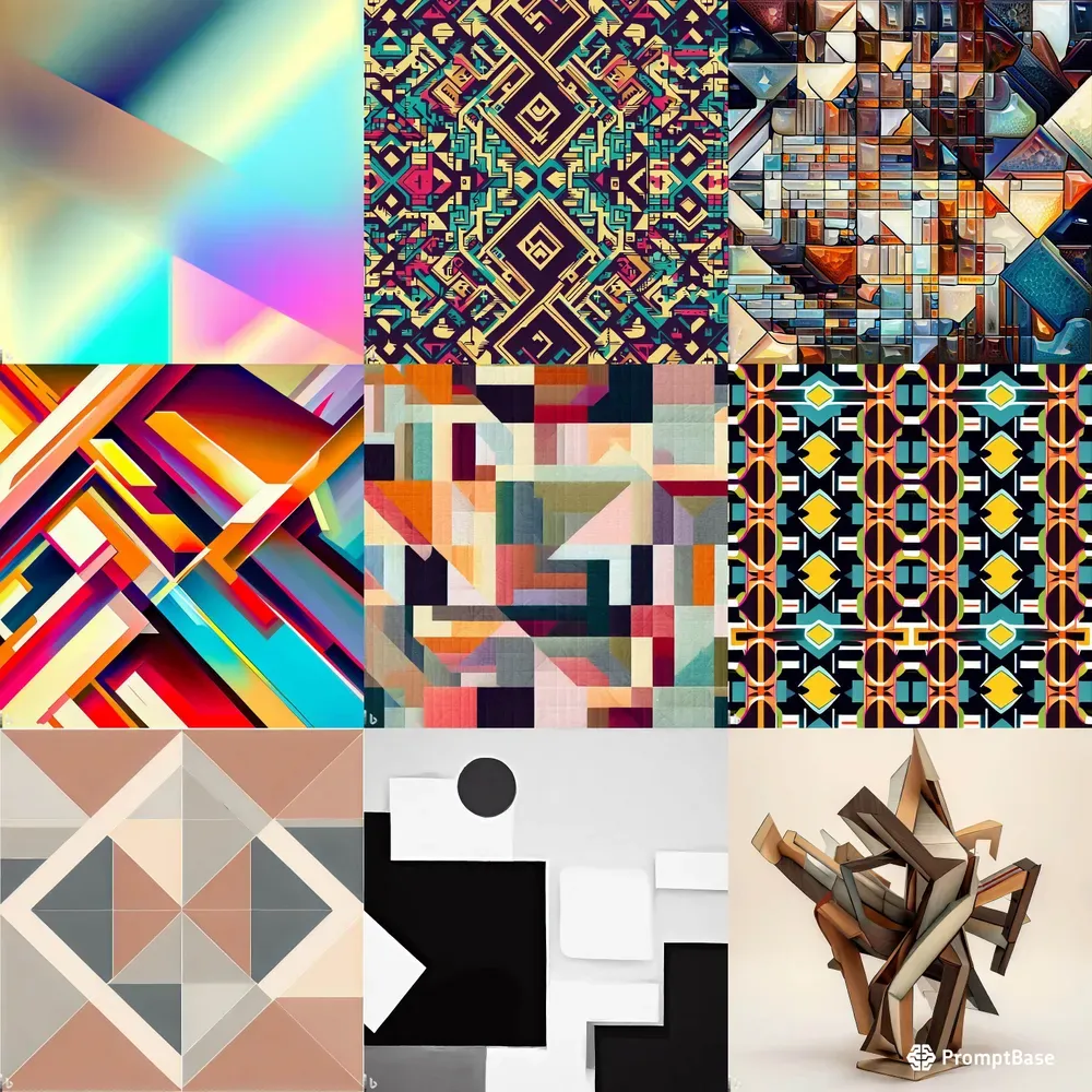 Geometric Abstract Art Without Limits