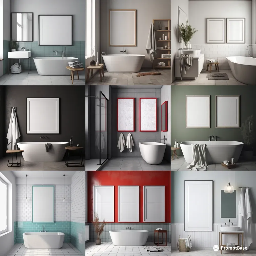 Mockups Bathrooms