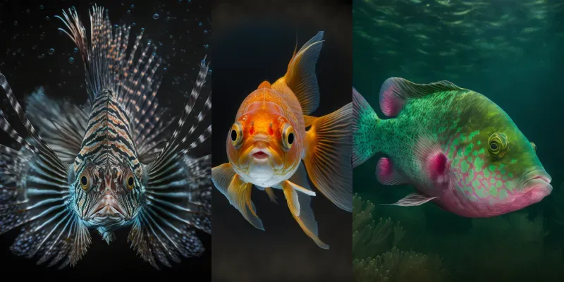 Realistic Fish generated by undefined