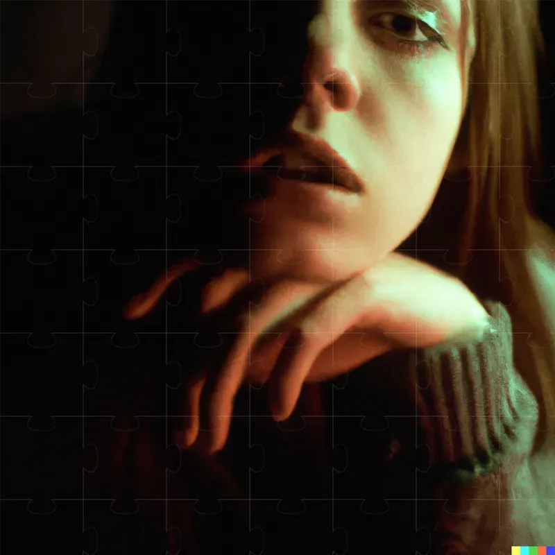 High Contrast Realistic Film Photography Portraits