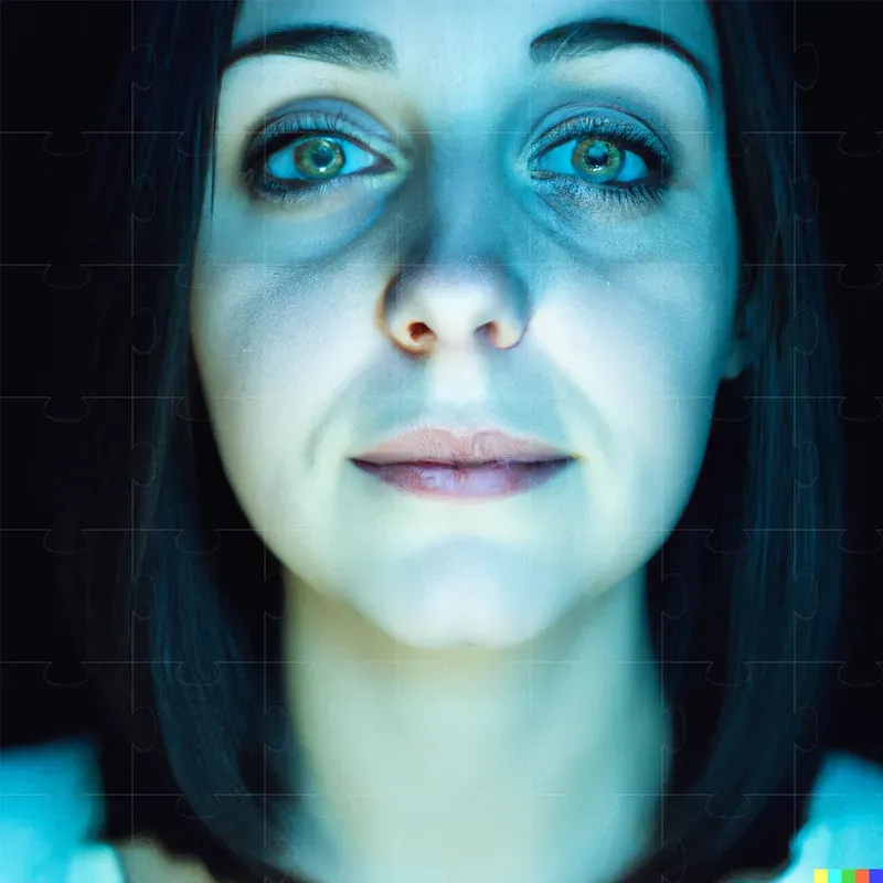 High Contrast Realistic Film Photography Portraits