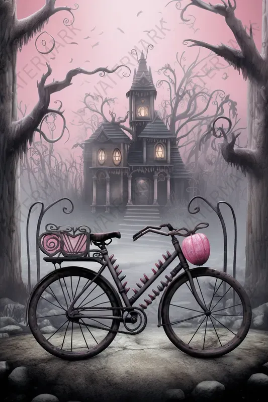 Cute Gothic Postcards Quirky Art Posters