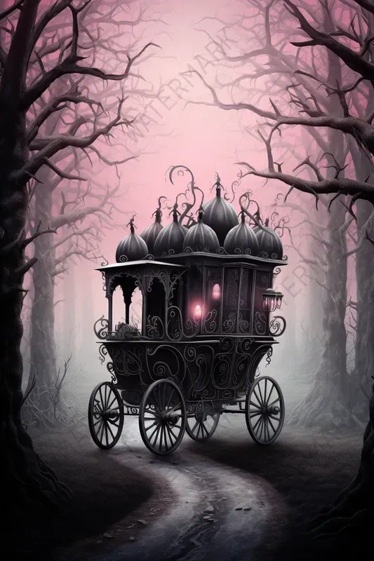 Cute Gothic Postcards Quirky Art Posters