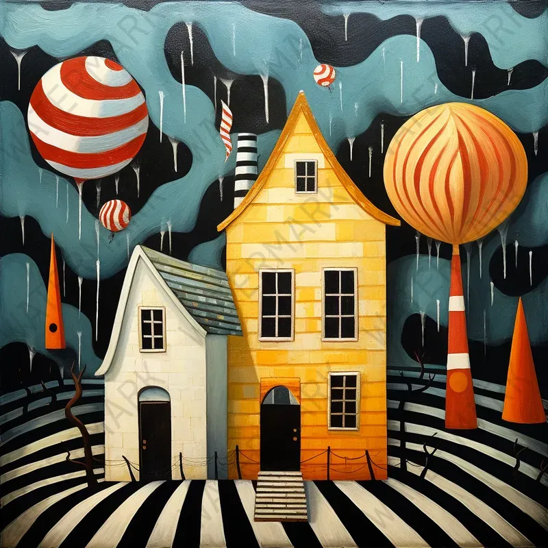 Whimsical Surreal Art Cute Surrealisms