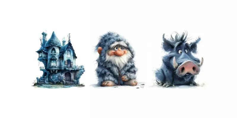 Frozen Winter Characters generated by undefined