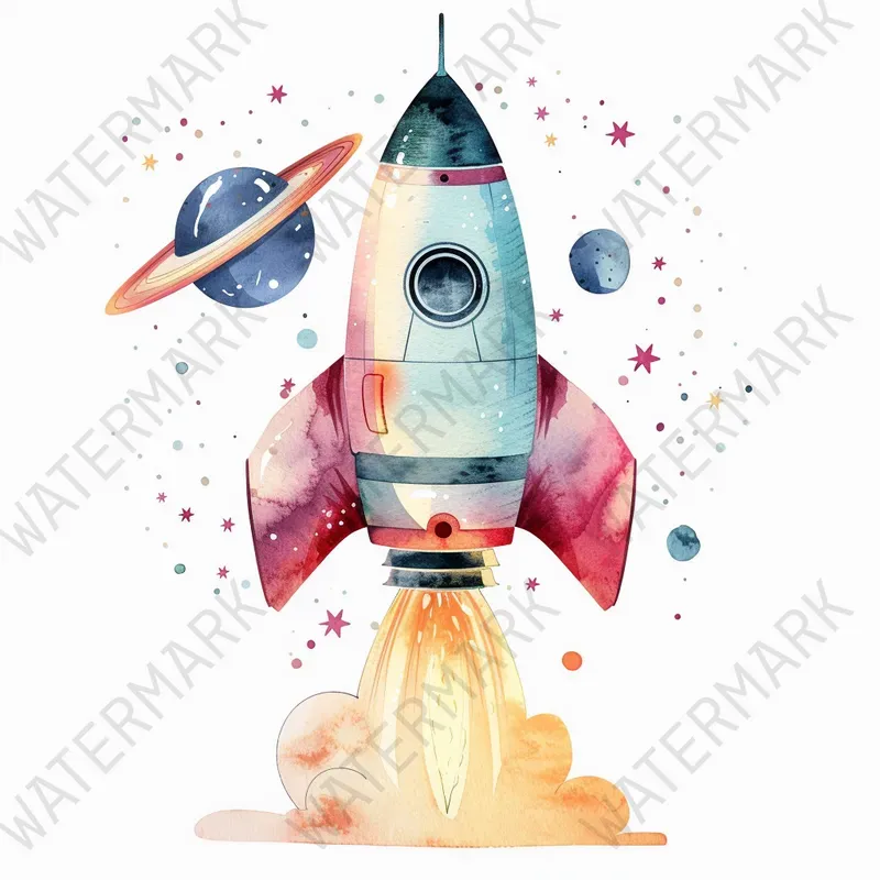 Birthday Astronaut Space Clipart