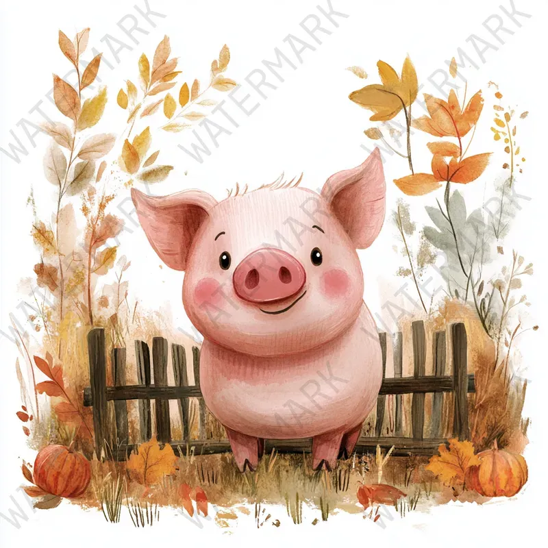 New Autumn Thanksgiving Watercolors