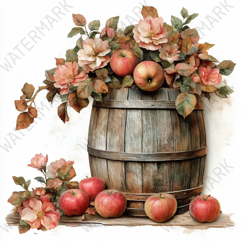 Rustic Country Theme Ephemera Clipart