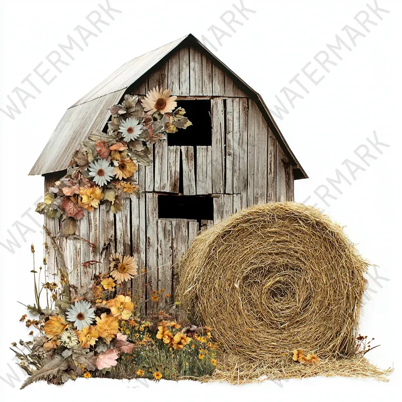 Rustic Country Theme Ephemera Clipart