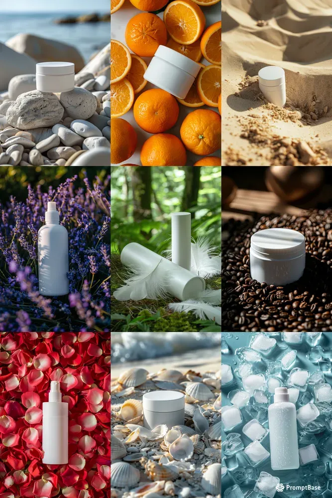 Cosmetic Product Photographs