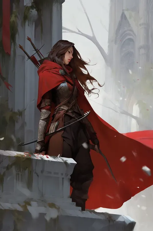 Female Ranger Book Cover Character Cards