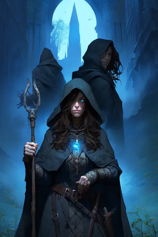 Female Ranger Book Cover Character Cards