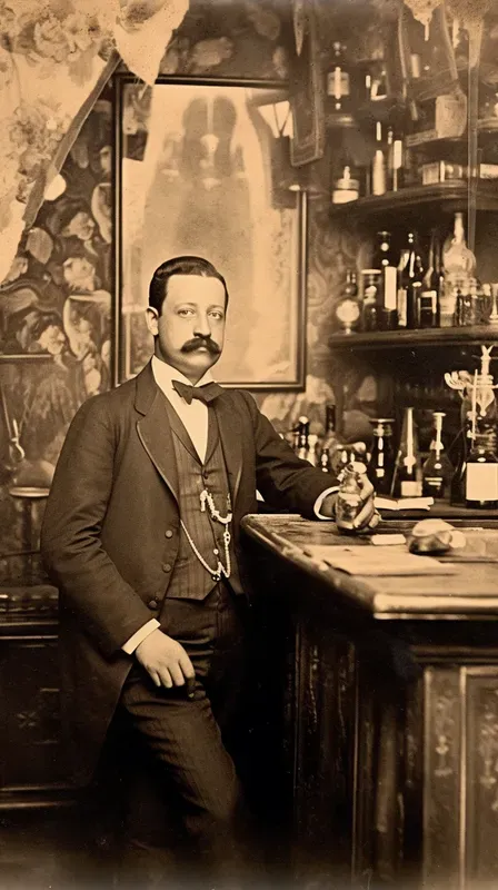 1800s Style Damaged Photos