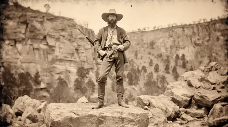 1800s Style Damaged Photos