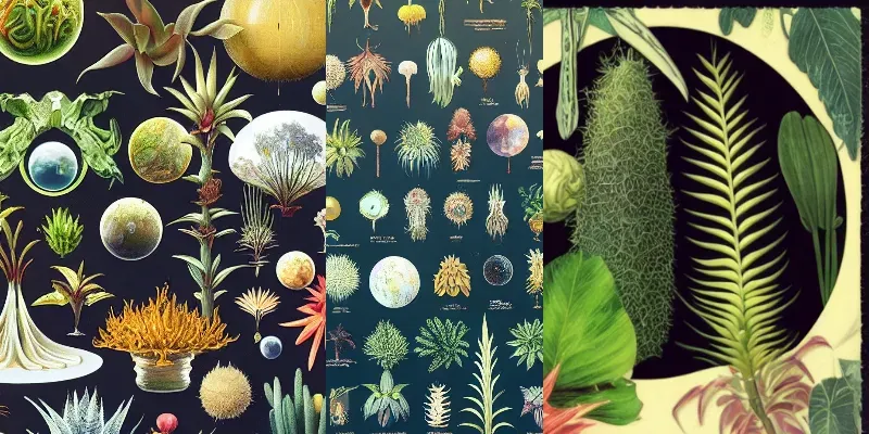 Plant Collage generated by undefined