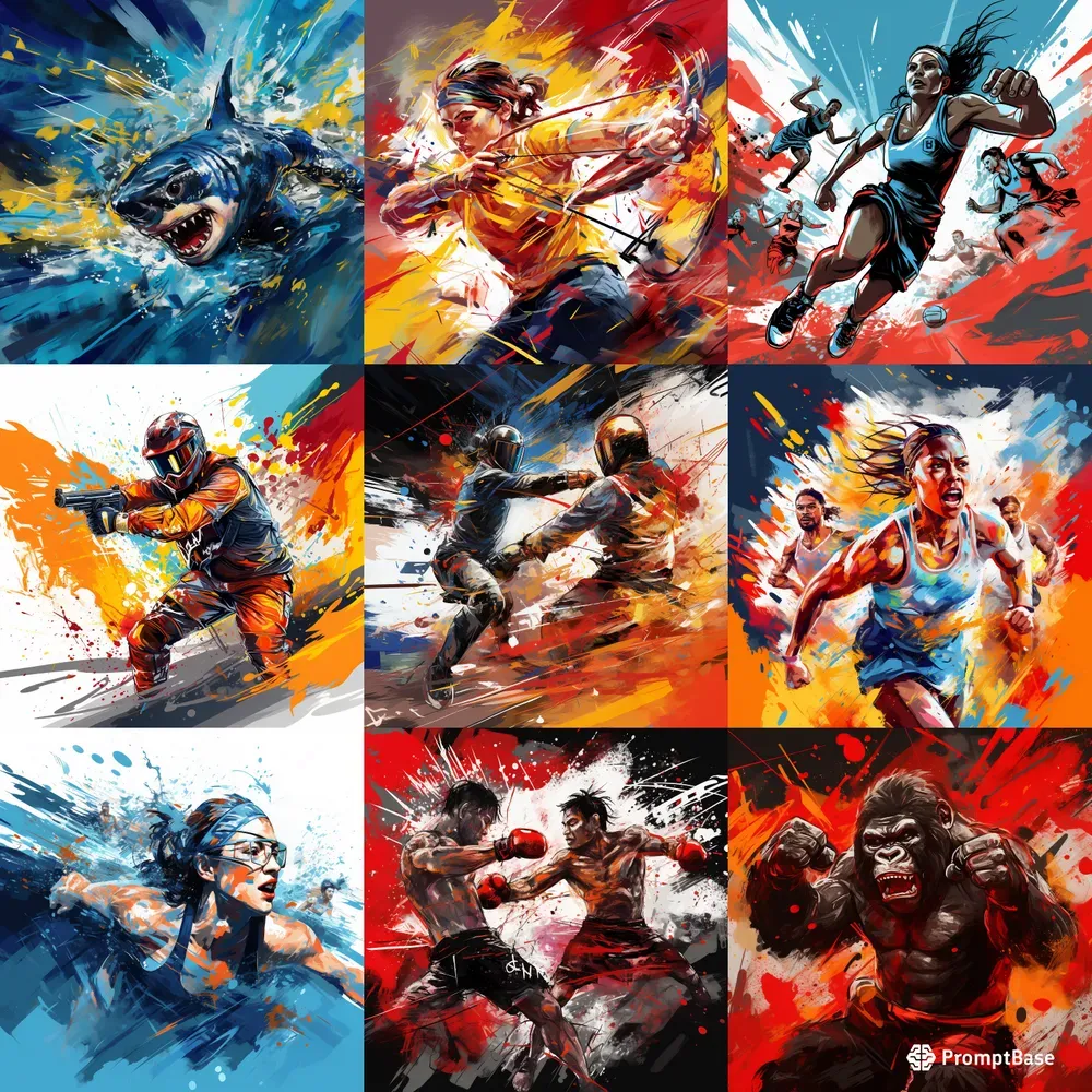 Professional Sport Art
