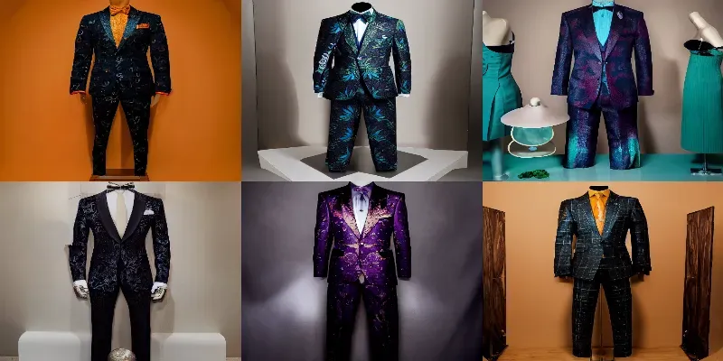 Luxury 3 Piece Business Suit Product Photo generated by undefined