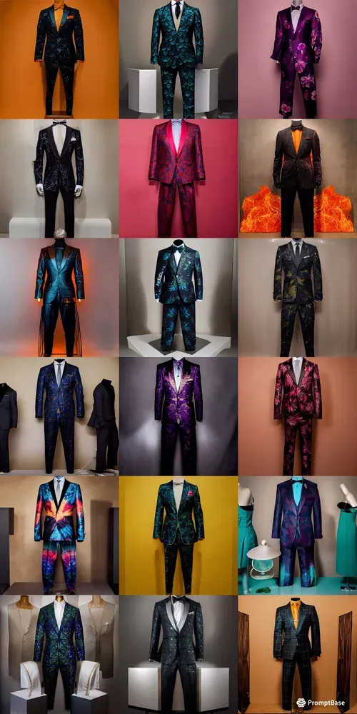 Luxury 3 Piece Business Suit Product Photo
