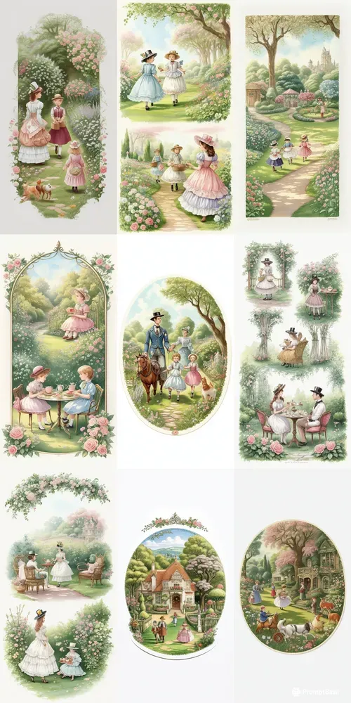 Victorian Garden Delights