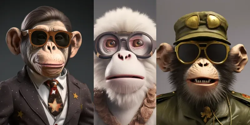 Monkeys For NFT Collection generated by undefined