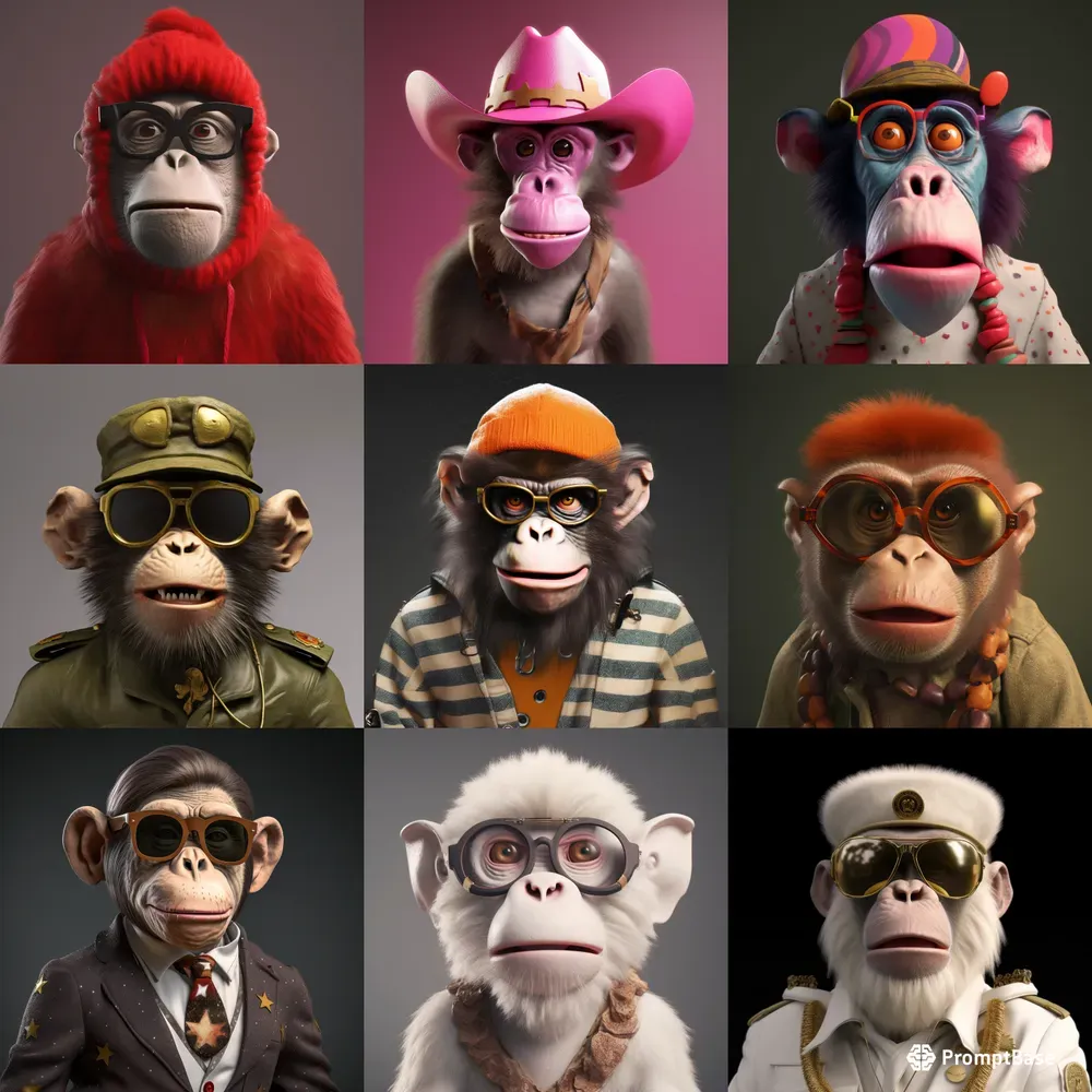 Monkeys For NFT Collection
