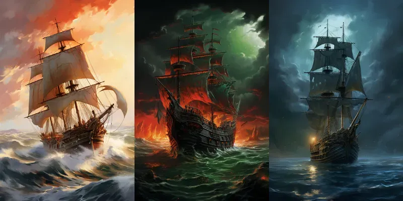 Pirate Ships generated by undefined