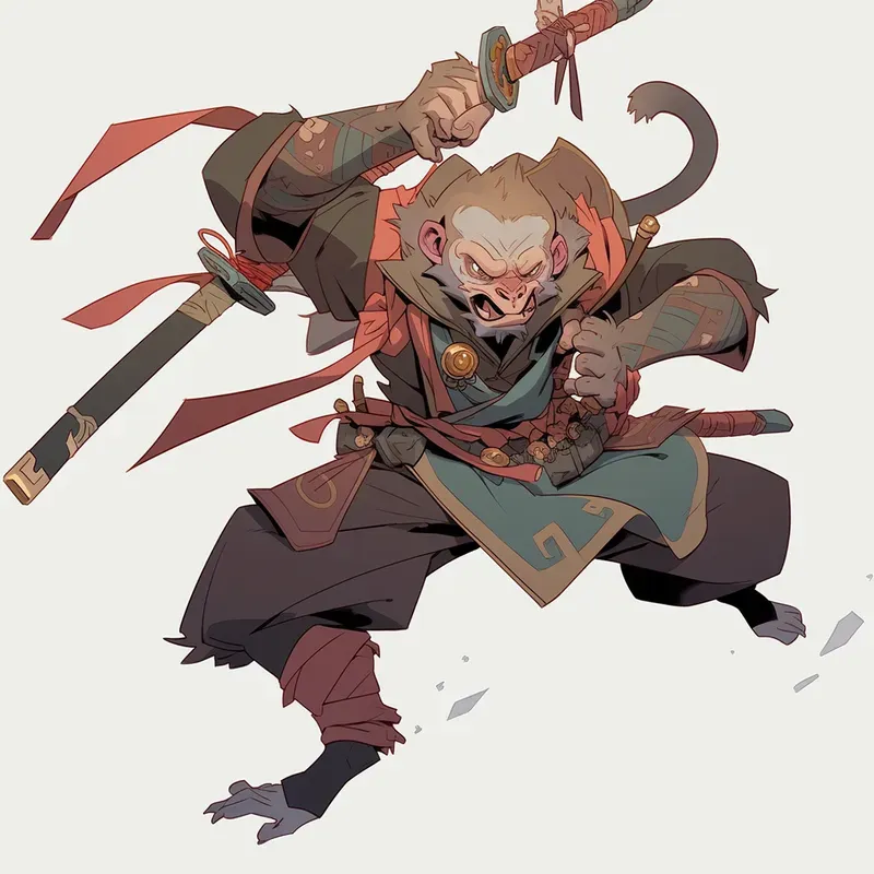 Wuxia Oriental RPG Characters