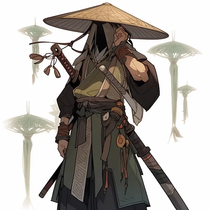 Wuxia Oriental RPG Characters