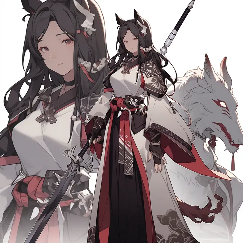 Wuxia Oriental RPG Characters