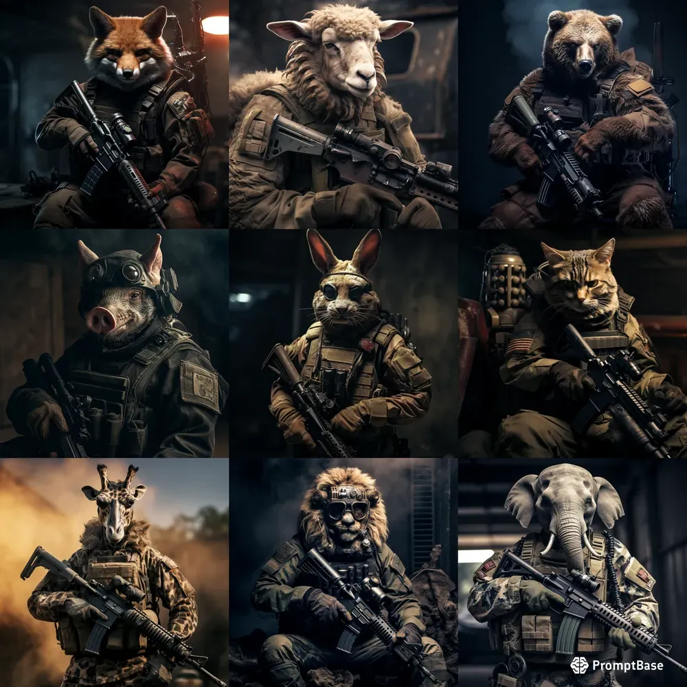 Animal Soldiers